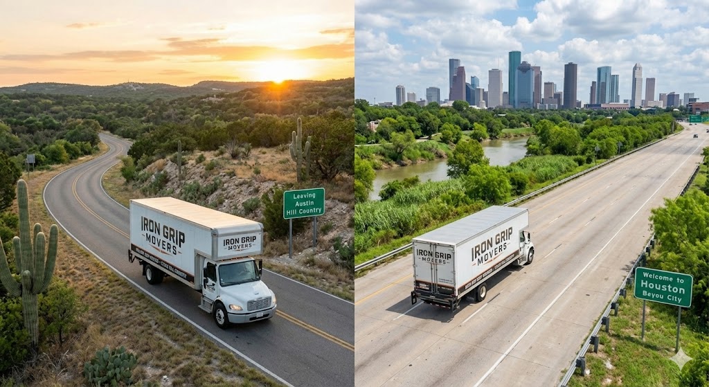 Moving from Austin to Houston is one of the most common relocation routes in Texas, yet many people underestimate the difference between these two cities.